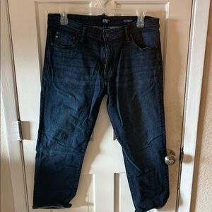 Chaps 36x30 Men's Deep Indigo Slim Straight Jeans